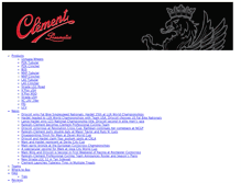 Tablet Screenshot of clementcycling.com